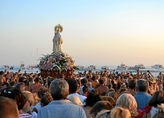 Festejos Virgen Carmen Procesión Julio